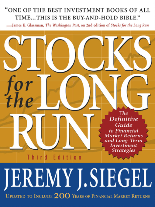Title details for Stocks for the Long Run by Jeremy J. Siegel - Wait list